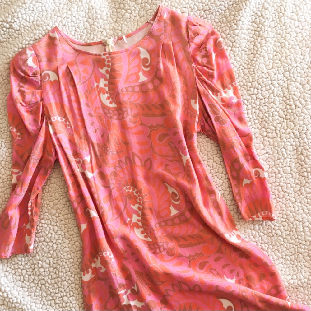 60’s psychedelic print mini dress